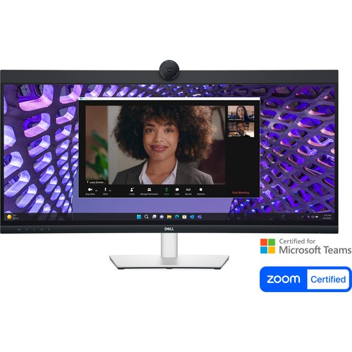 Dell P3424WEB Conferencing LED zaslon Energetska učinkovitost 2021 F (A - G) 86.4 cm (34 palac) 3440 x 1440 piksel 21:9 Cijene