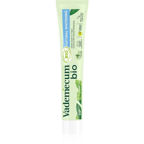 Vademecum BIO Natural Whitening zeliščna zobna pasta z belilnim učinkom 75 ml Cene