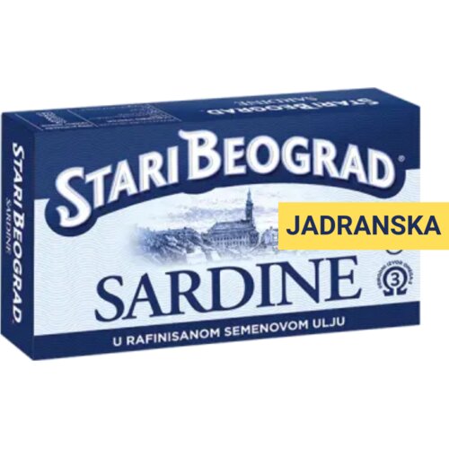 Stari Beograd Sardina u biljnom ulju Retro 100g Slike