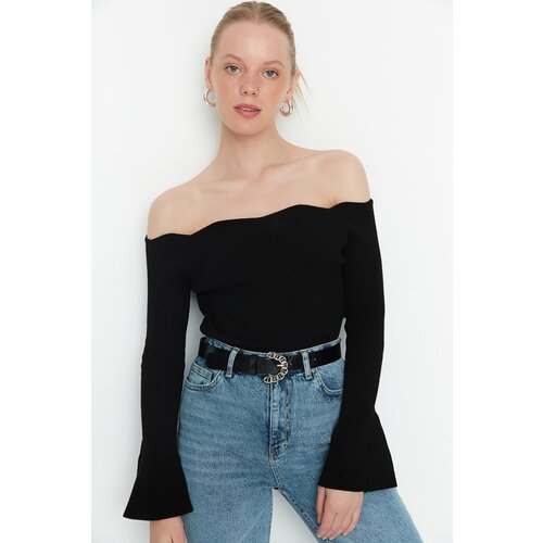 Trendyol Black Carmen Collar Knitwear Sweater Cijene