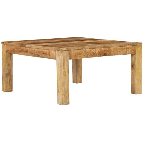 vidaXL Klubska mizica iz trdnega mangovega lesa 80x80x40 cm Cene