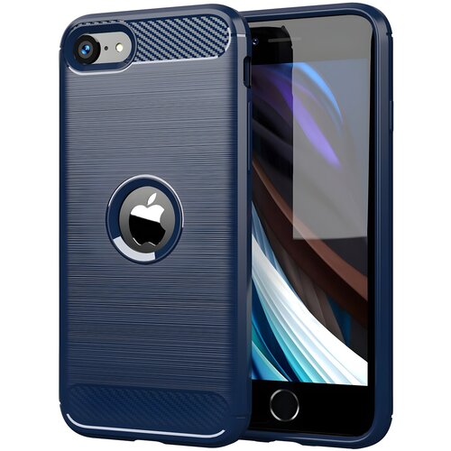 IZMAEL.eu Futrola Carbon Shield TPU za Apple iPhone 7/iPhone 8/iPhone SE 2020/iPhone SE 2022 - Plava Cene
