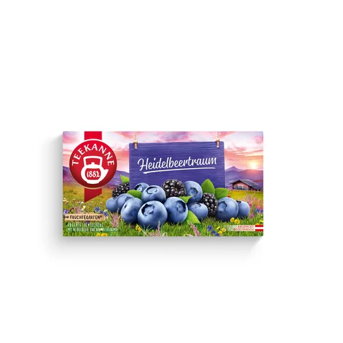 Teekanne Čaj Sadni vrt - Blueberry Dream (20 dvokomornih vrečk)