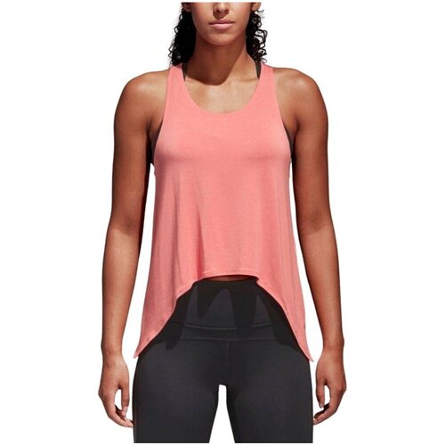 Adidas Majice s kratkimi rokavi CF3817 Rožnata Slike