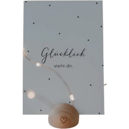 Eulenschnitt Kartica s sporočilom - Glücklich... Cene