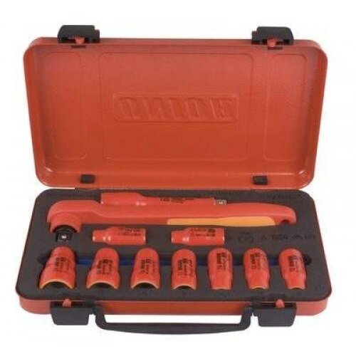 Unior Ključevi nasadni izolovani, prihvat 1/2", u metalnoj kutiji 10 - 24/11 612678 Cene