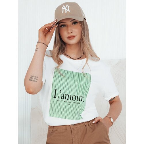 DStreet T-shirt damski LAMOUR biały Cene