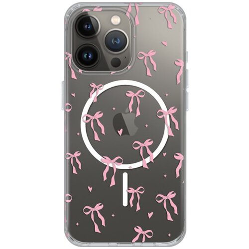  Torbica Print Magsafe za iPhone 13 Pro 6.1 Cute Bows Cene