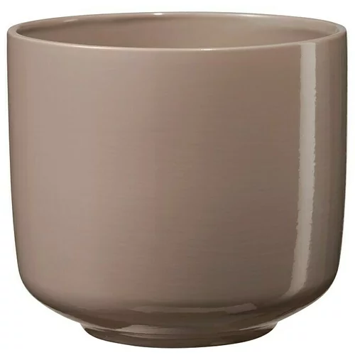 Soendgen Keramik Okrugla tegla za biljke (Vanjska dimenzija (ø x V): 21 x 19 cm, Greige, Keramika)