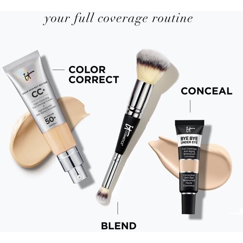 IT Cosmetics Your Skin But Better CC+ prekrivni tekoči puder SPF 50+ za ženske Medium 32 ml Cene