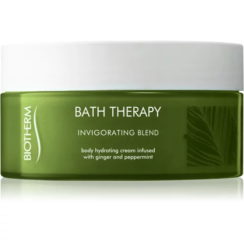 Biotherm Bath Therapy Invigorating Blend vlažilna krema za telo z ingverjem in meto 200 ml za ženske