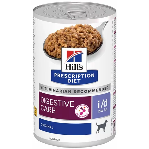 Hill’s Prescription Diet i/d Low Fat Digestive Care - Varčno pakiranje: 48 x 360 g