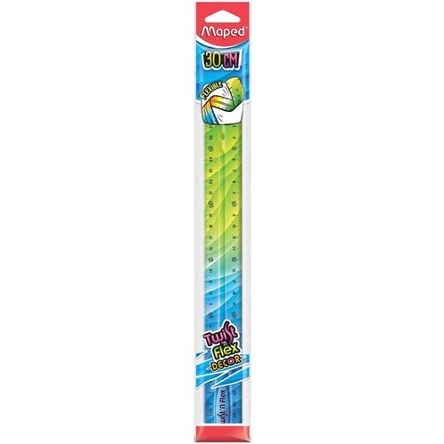 Maped Ravnilo Twist&apos;n flex Decor, 30 cm Cene