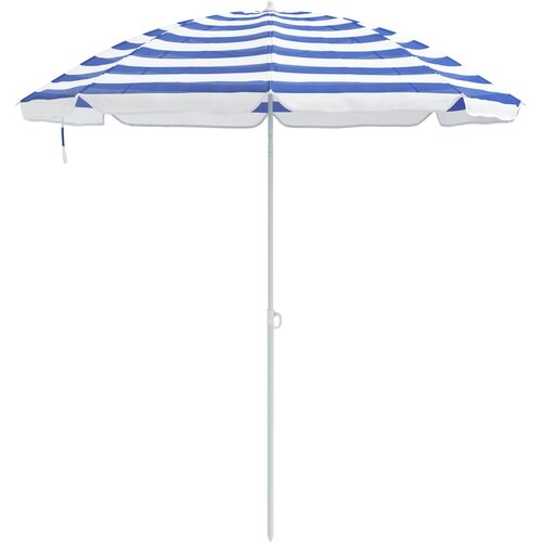  Suncobran za plažu Plava i bijela 206 x 206 x 212 cm Slike