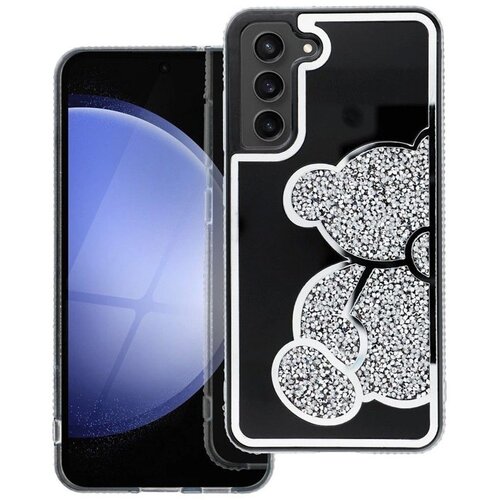  Maska za Samsung S25 FE/ S731B Teddy Bear srebrna Cene