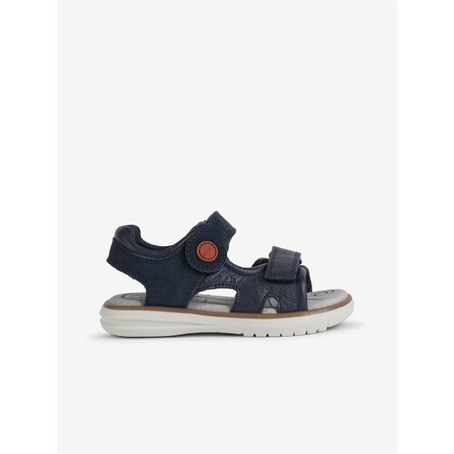 Geox Dark Blue Boys Leather Sandals Maratea - Boys Slike