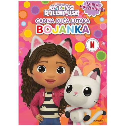 Gabby's Dollhouse bojanka Gabi kuća lutaka boj. + naljepnice 39012411 Cijene