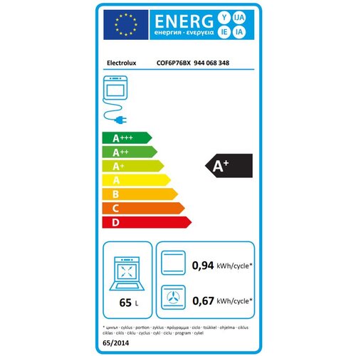 Electrolux UGRADNA RERNA COF6P76BX Slike