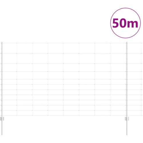 vidaXL ograjne palice 22 kosov u-kanal 140 cm pocinkano jeklo Cene
