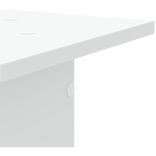  Stalci za zvučnike 2 kom bijeli 30x30x80 cm konstruirano drvo Slike