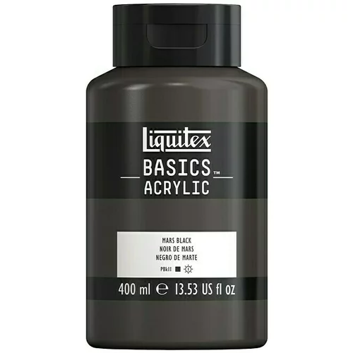 LIQUITEX basics Akrilna boja (Mars crne boje, 400 ml, Boca)