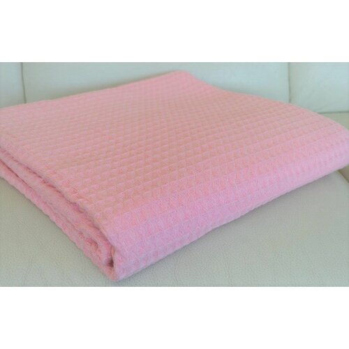 pokrivač waffle baby pink 150x230 Slike