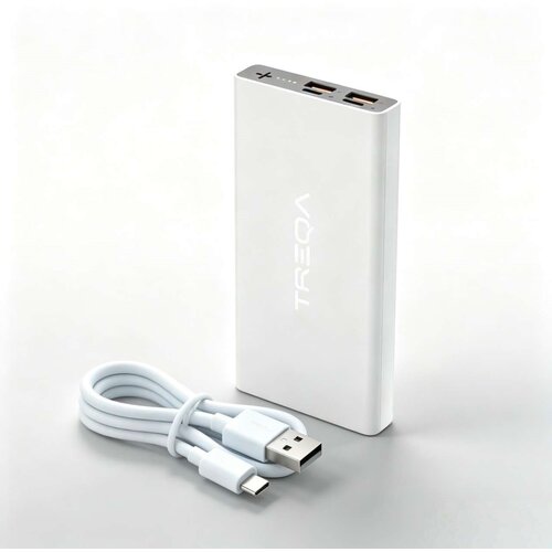  TREQA Power Bank 10000mAh, 2 USB Izlaza, Eksterna Baterija + USB-C Kabl Cene