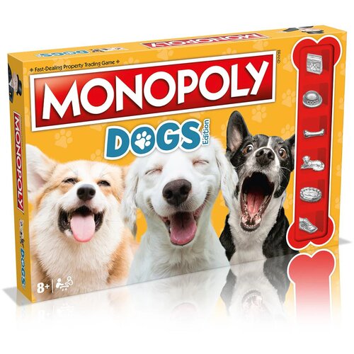  Namizna družabna igra Monopoly Psi Winning Moves Cene