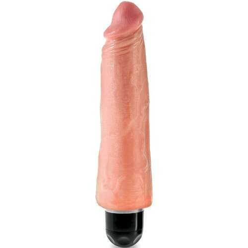 King Cock 20.3 CM VIBRATING STIFFY - FLESH Cene