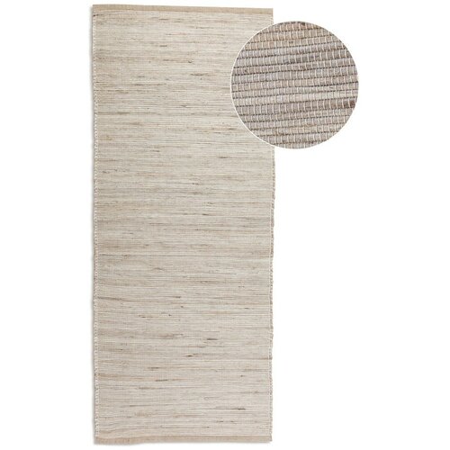 Hanse Home Obojestranski/ročno tkan tekač iz me&scaron;anice jute v svetli naravni barvi 80x200 cm Dhaka &ndash; Cene