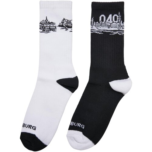 MT Accessoires Major City 040 Socks 2-Pack black/white Slike