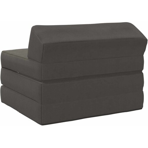 SOFA na razvlačenje Tamnosiva 200 x 70 x 10 cm Kordura tekstil Slike