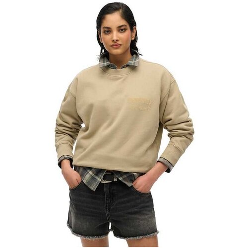 Superdry bež ženska dukserica Slike