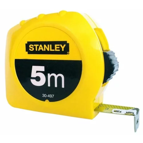 Stanley tračni meter z zaponko 5m x 19 mm,