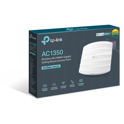 Tp-link bežična Dual Band Gigabit stropna pristupna točka EAP225 AC1350 Slike