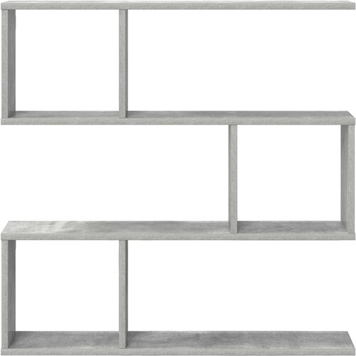  Polica na zidu Betonska siva 80 x 12 x 79,5 cm Slike