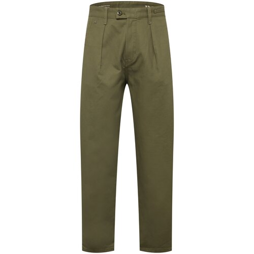 G-star Raw Hlače z naborki oliva Slike