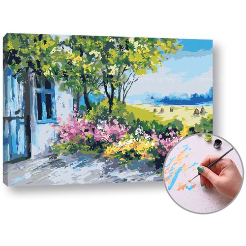 Artmie Slikanje po brojevima MEDITERAN - Level Profi - 60x40 cm | 60x40 cm - stretched canvas on the frame | 60x40 cm - stretched canvas on the frame Cene