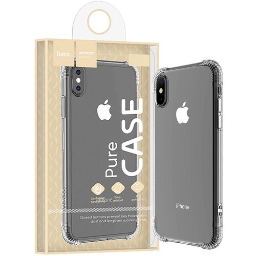 Hoco . Navlaka za iPhone X / XS, transparent - Armor series Case iPhone X/XS Slike