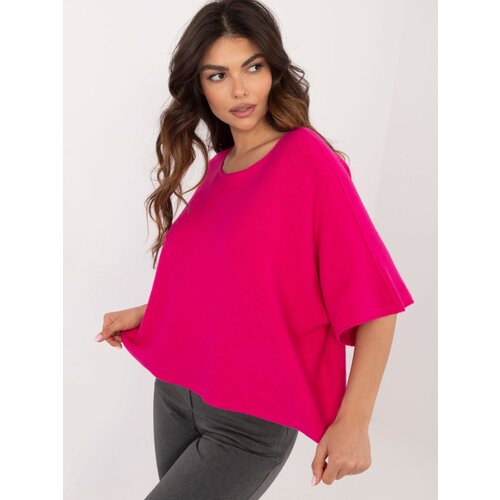 BASIC Feel Good Sweater-IT-SW-0811.88P-fuchsia Slike