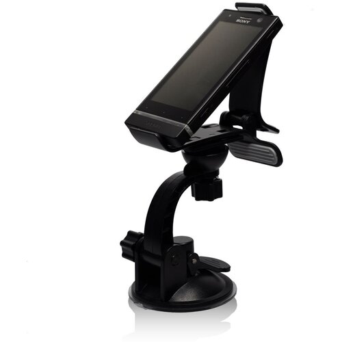 Univerzalni avto nosilec za mobilne telefone 20-130 mm - črni Cene