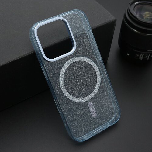  maska sparkling magsafe za iphone 16 pro/ plava Cene