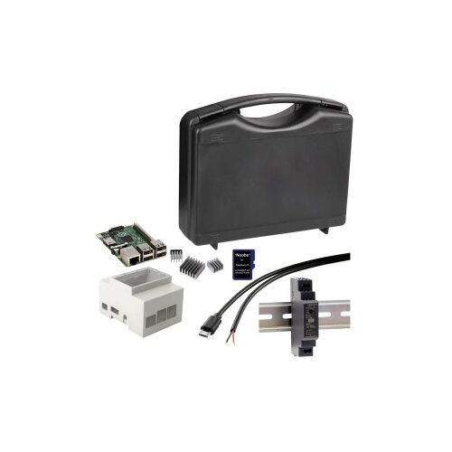 Joy-it Din-Rail Set Raspberry Pi® B+ 512 MB 4 x 0.7 GHz uklj. DIN kućište, uklj. napajanje DIN tračnice, uklj. USB kabel Cijene