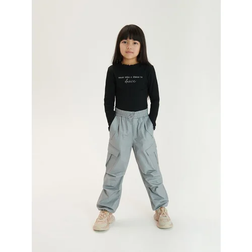 Reserved Girls` trousers - srebrna