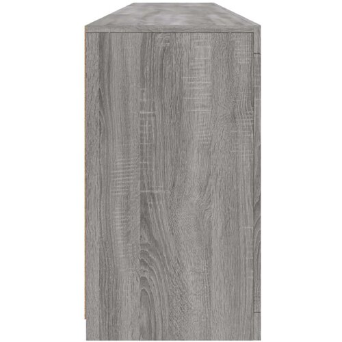 Komoda z LED lučkami siva sonoma 202x37x67 cm Slike
