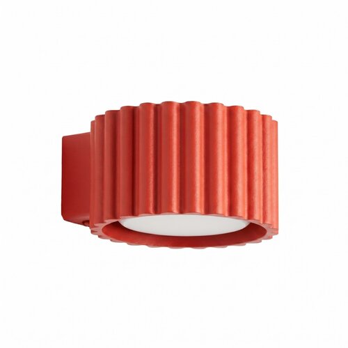 Sollux Lighting Stenska svetilka AURA rdeča Gx53, (5000284920) Cene