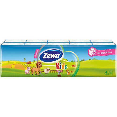 Zewa robčki za enkratno uporabo kids pocket - 10 x 9 lističev Cene