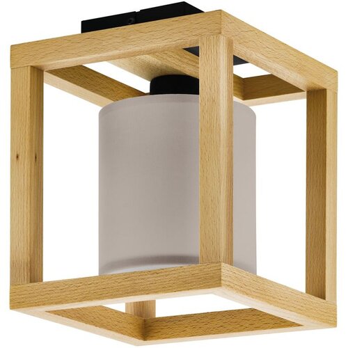 Eglo Plafonjera GRANADOS E27 30x30 cm drvo/kapućino 390105 Cene