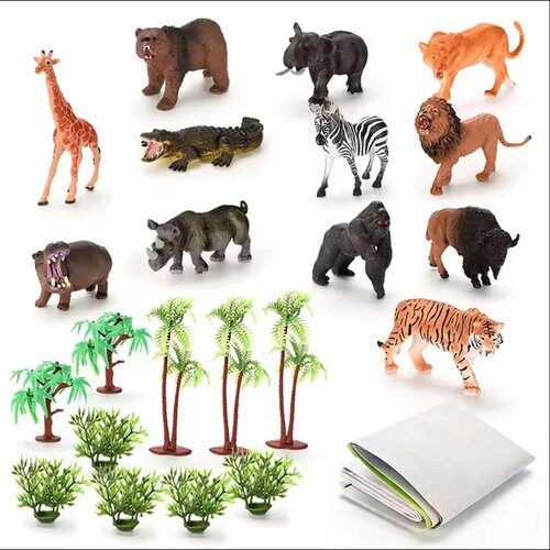 Woopie set figurica &amp;quot; Divlje životinje &amp;quot; 24 el. Slike