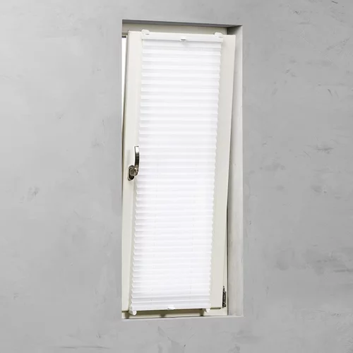 x plise senčilo za okna basic (90 130 cm, belo)